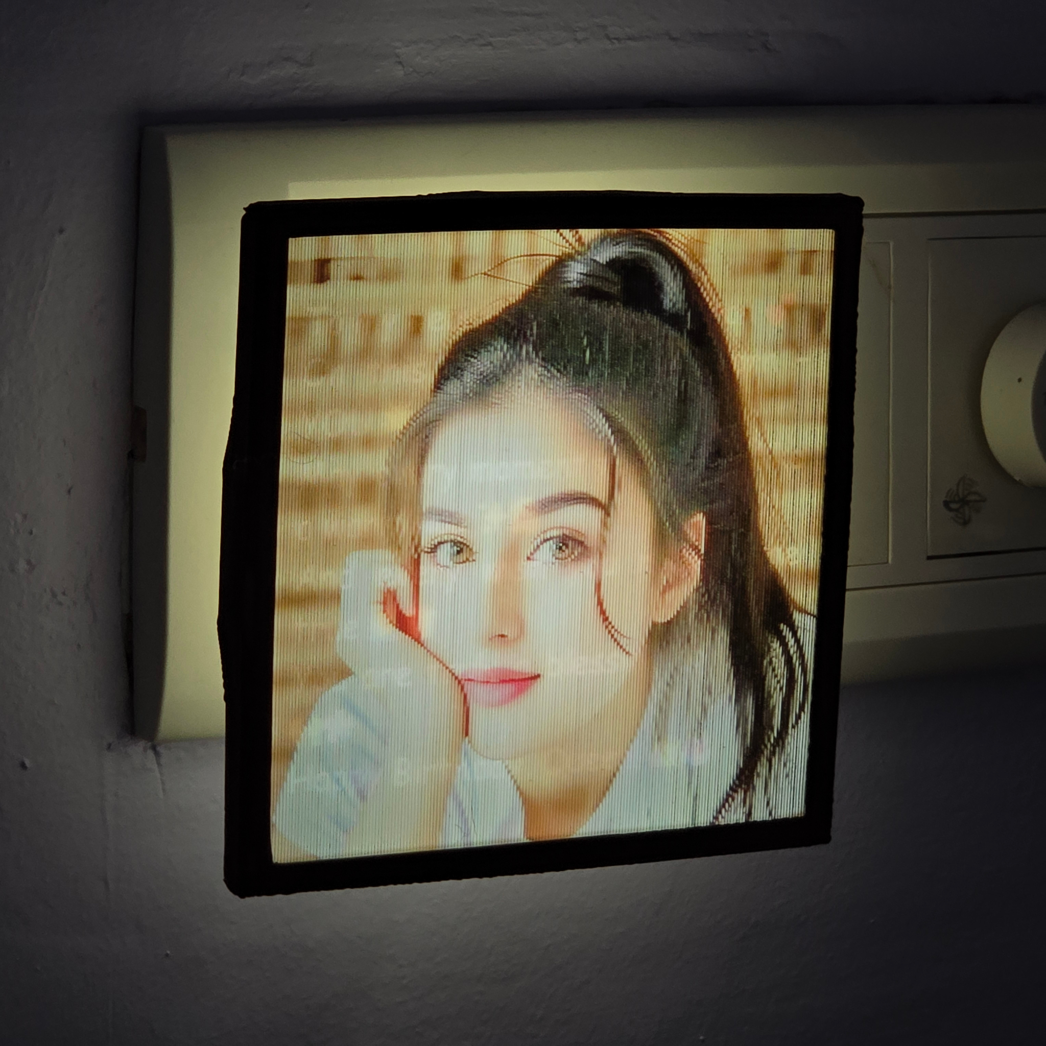 Flip Illusion Night Lamp – Add Photo, Name & Occasion