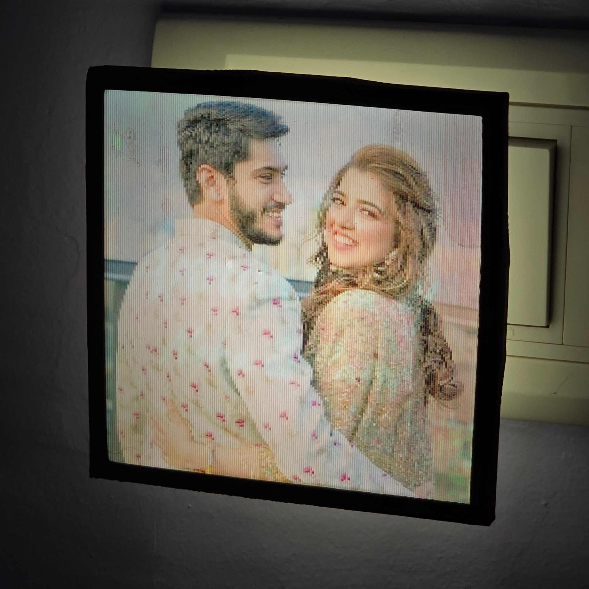 Flip Illusion Night Lamp – Add Photo, Name & Occasion