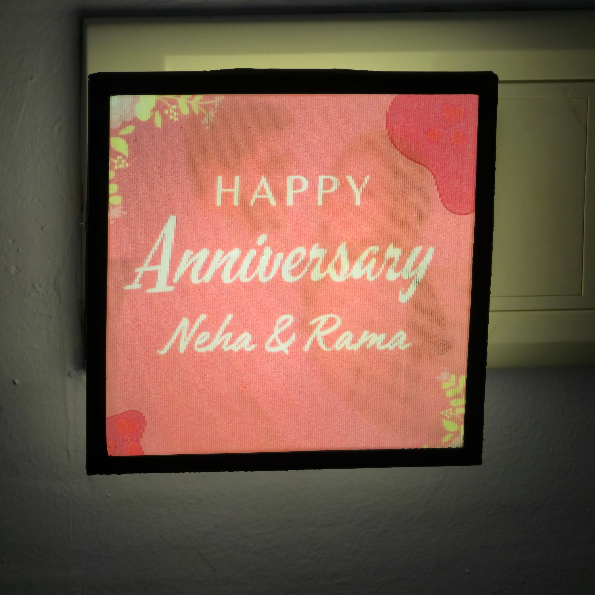 Flip Illusion Night Lamp – Add Photo, Name & Occasion