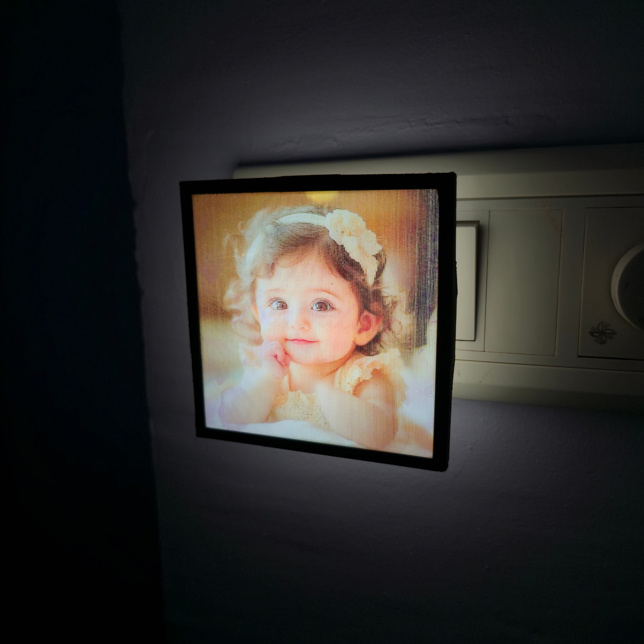 Flip Illusion Night Lamp – Add Photo, Name & Occasion