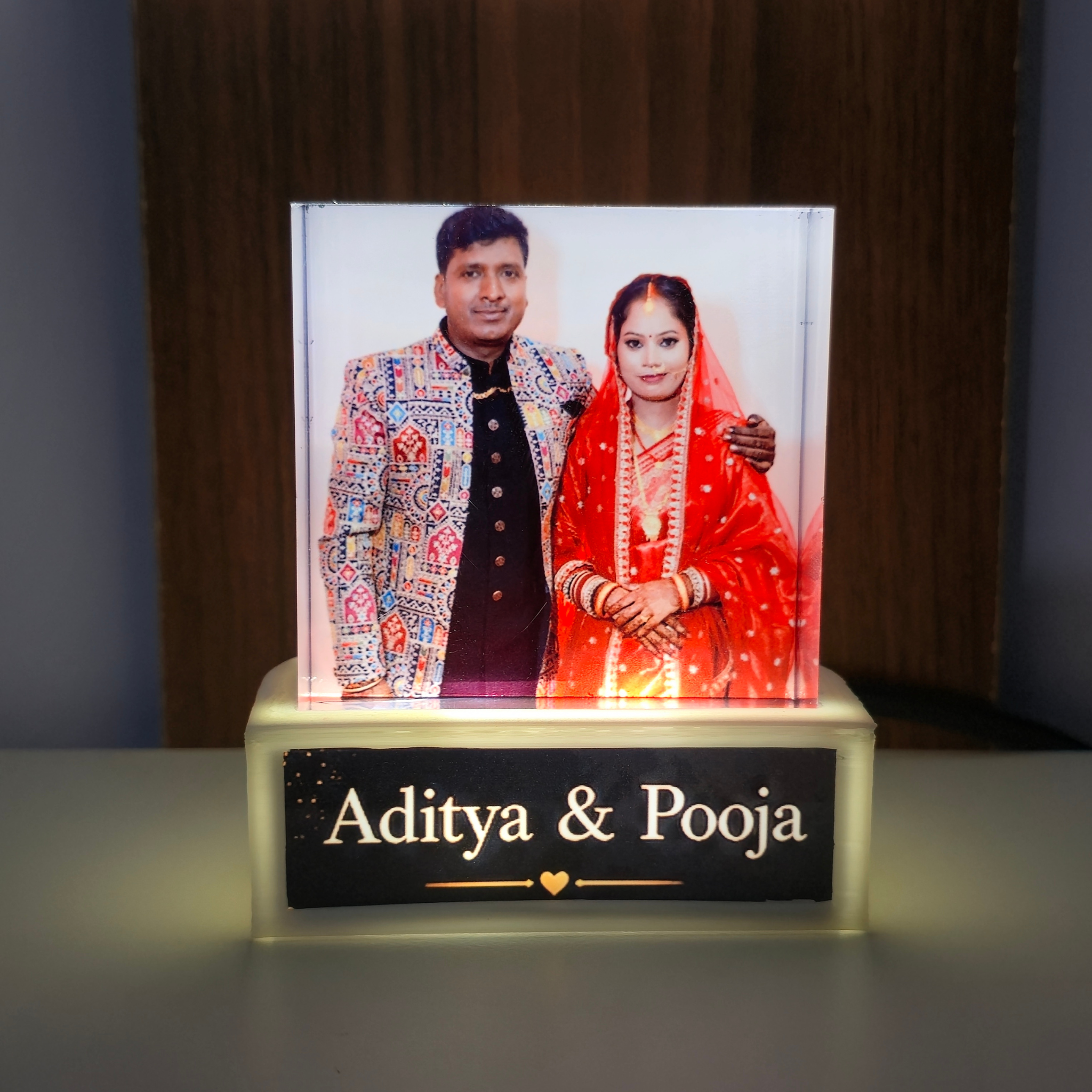 Customized Photo Crystal Cube