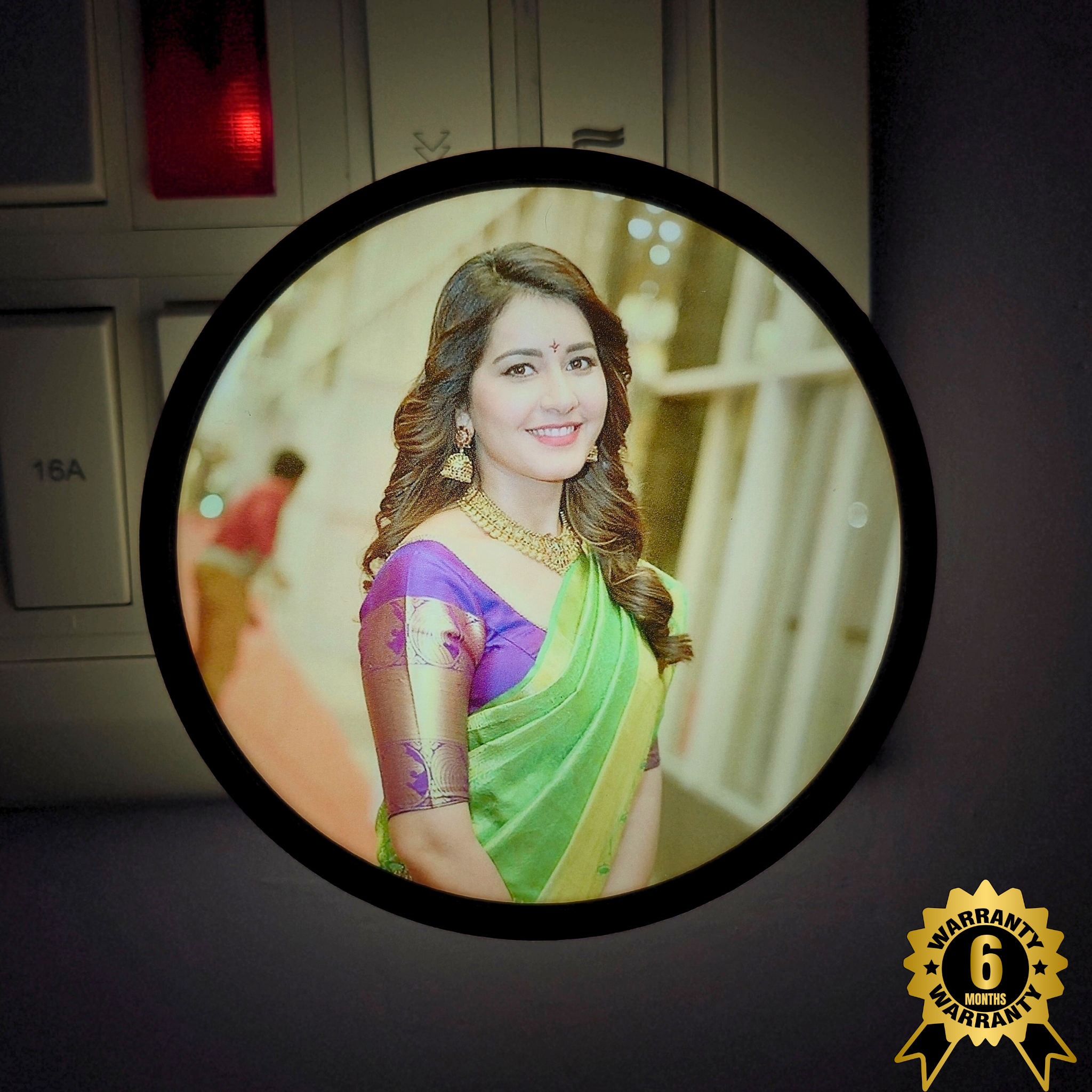 Light Up Your Memories – Customized Glowing Photo Memory Lamp