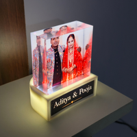 Customized Photo Crystal Cube