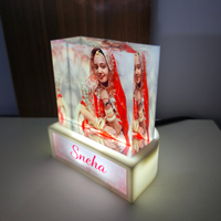 Customized Photo Crystal Cube
