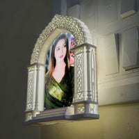 3D Glowing Night Light with Personalized Photo Frame
