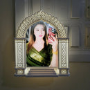 3D Glowing Night Light with Personalized Photo Frame