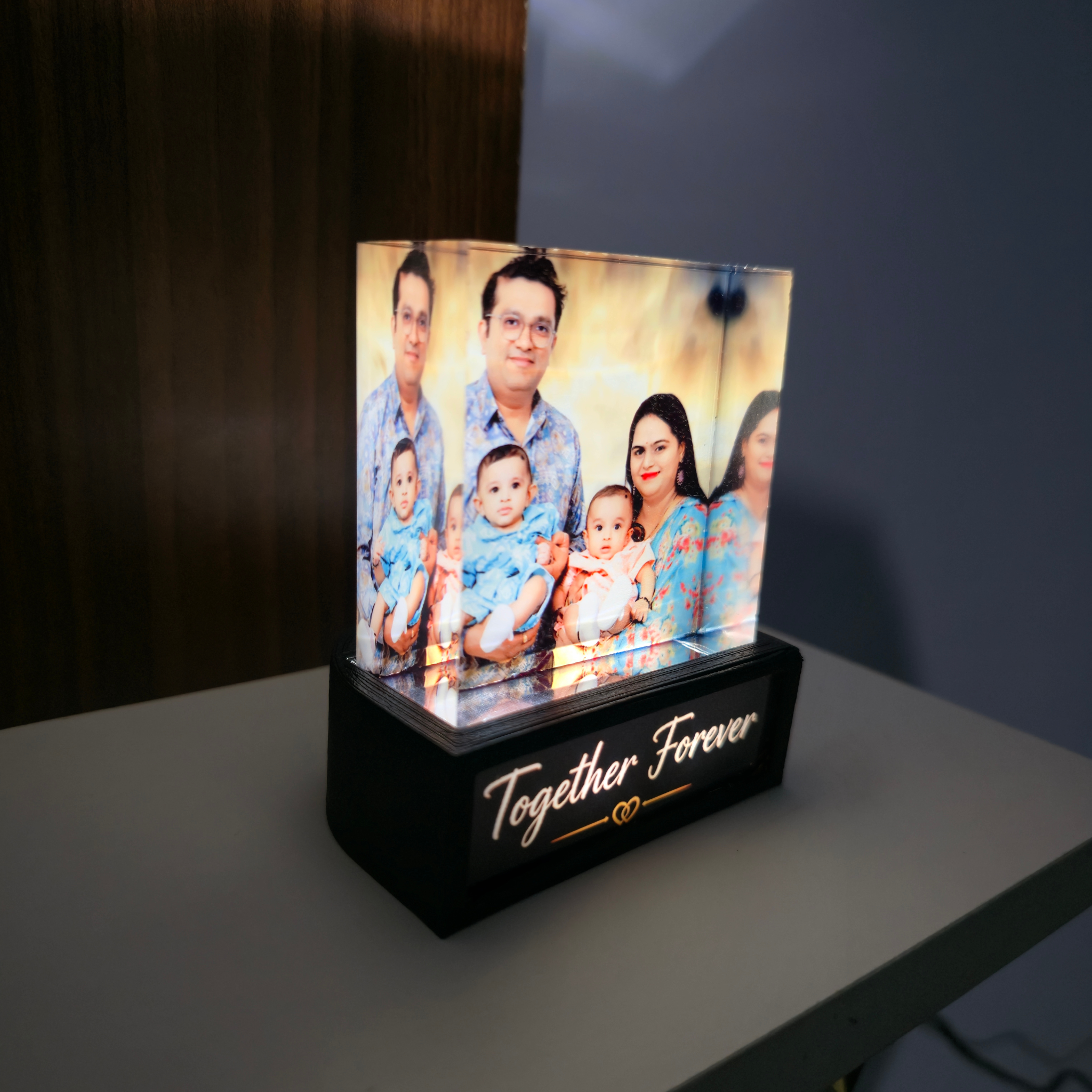Customized Photo Crystal Cube