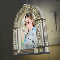 3D Glowing Night Light with Personalized Photo Frame