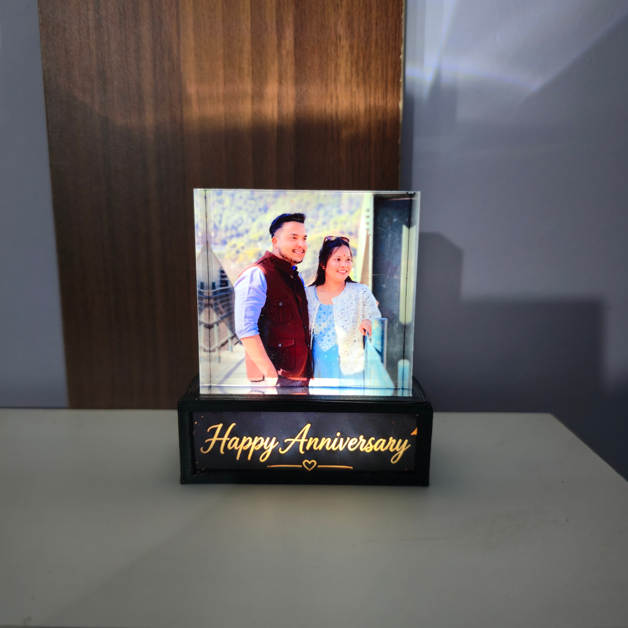 Customized Photo Crystal Cube