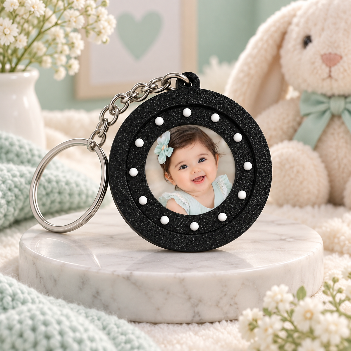 Hidden Memory Keychain – Black Edition
