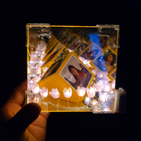 Endless Personalized Photo Mirror Lamp