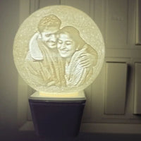 3D Personalized Photo Moon Lamp