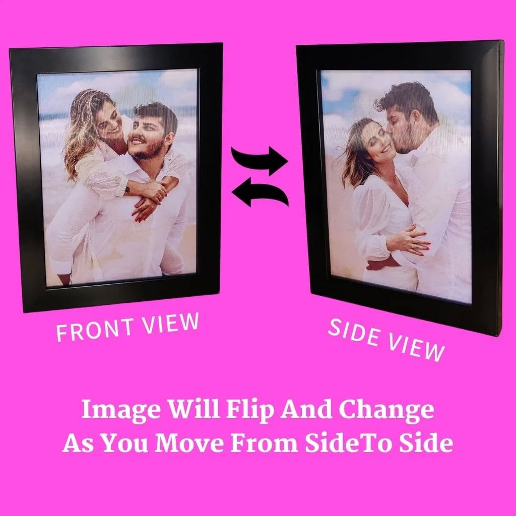 Customized 3D Dual Flip Photo Frame – Prince3D.in