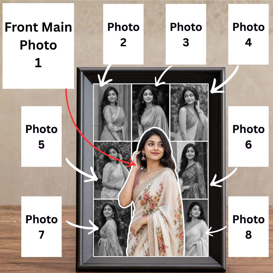 Glowing LED Photo Frame