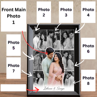 Glowing LED Photo Frame