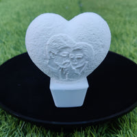 3D Heart Shaped Personalized Lamp Plug