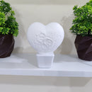 3D Heart Shaped Personalized Lamp Plug