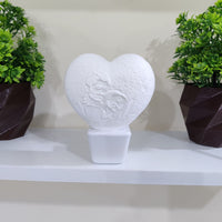 3D Heart Shaped Personalized Lamp Plug
