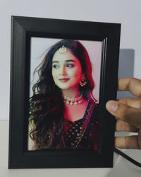 Personalised Photo Frame With Backlight