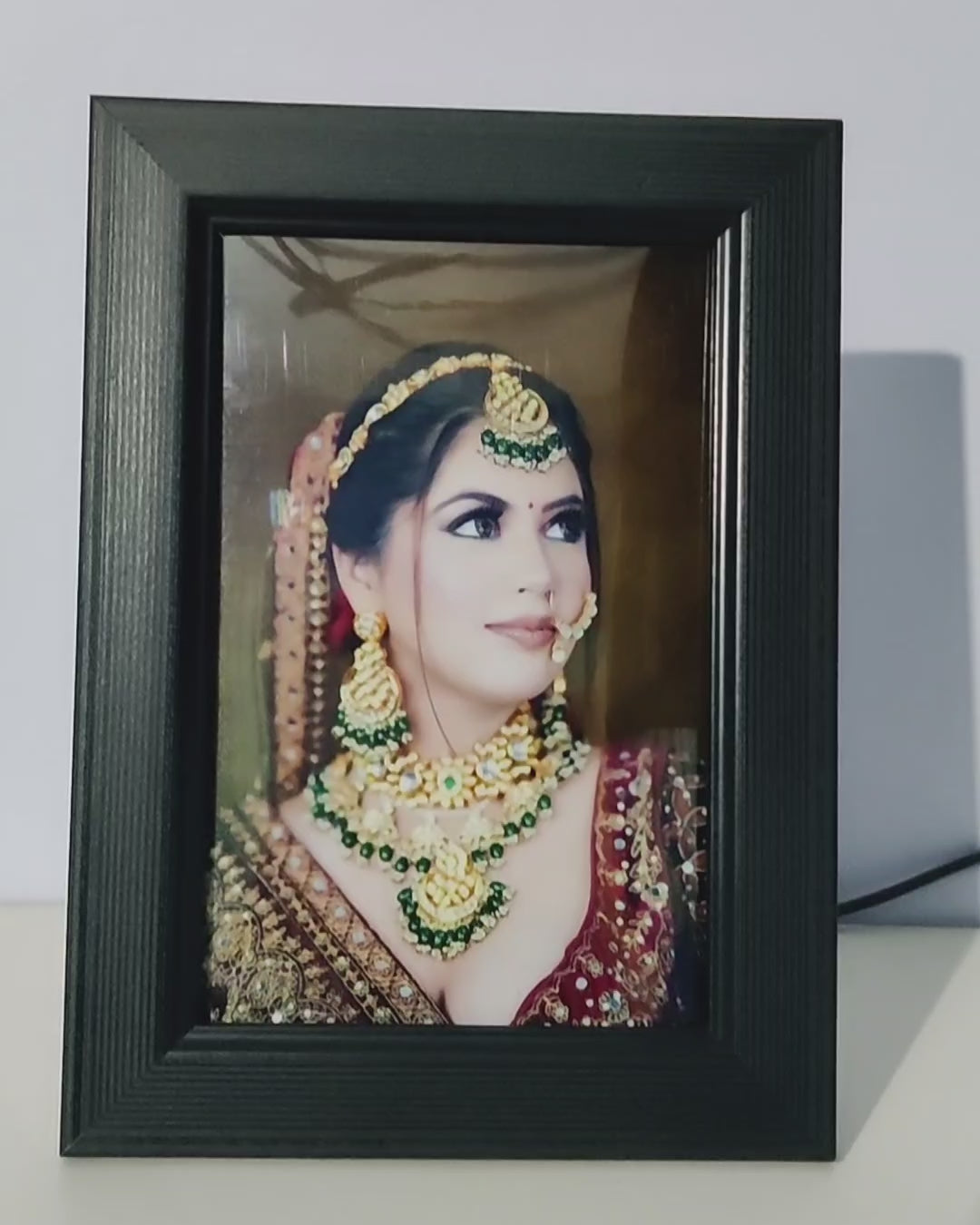 Personalised Photo Frame With Backlight